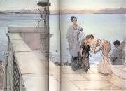 Alma-Tadema, Sir Lawrence, The Kiss (mk23)